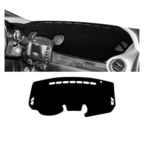 Alfombrillas de salpicadero para Mazda 2 2007-2014 protectoras antideslizantes
