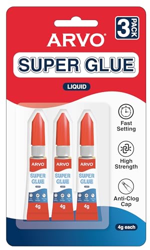 ARVO Super Glue 4g Pack of 3