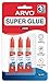 Price comparison product image ARVO Super Glue Liquid 12g (Pack of 3 x 4g)  All-Purpose Fast-Drying Adhesive with Impact Tough Bond & Anti-Clog Cap for Metal, Ceramics, Leather and More