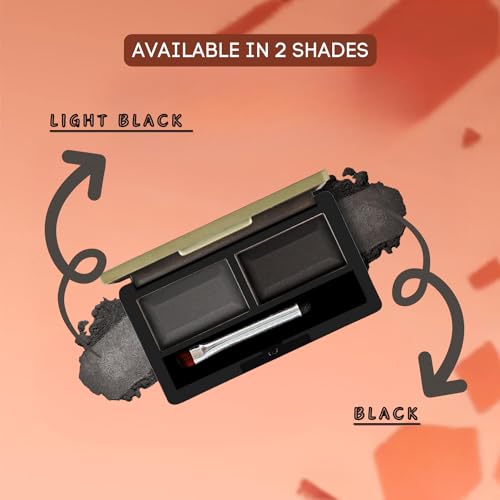 FASHION COLOUR Dual Eyebrow Powder Kit | Powder With Brush | Long-Lasting | Natual Looking Brows | Rich Color Payoff | Shaped & Defined Brows | Available in 2 Shades |... - Image 6