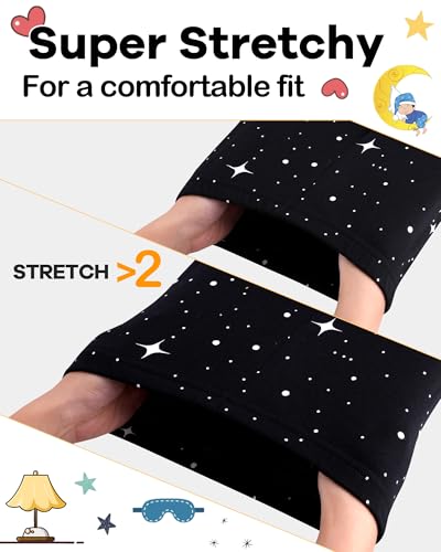Image of DAUGHTER QUEEN Boys Pajamas 4 Pieces Long Set 100% Cotton Sleepwear Size 18 Months-12 Years