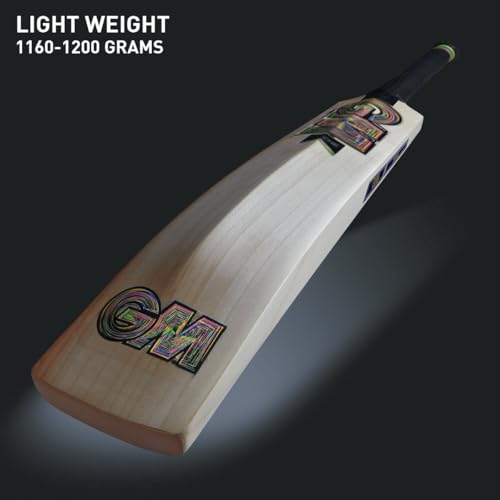Image of GM Psyche Signature L.E English Willow Cricket Bat, Size - Mens