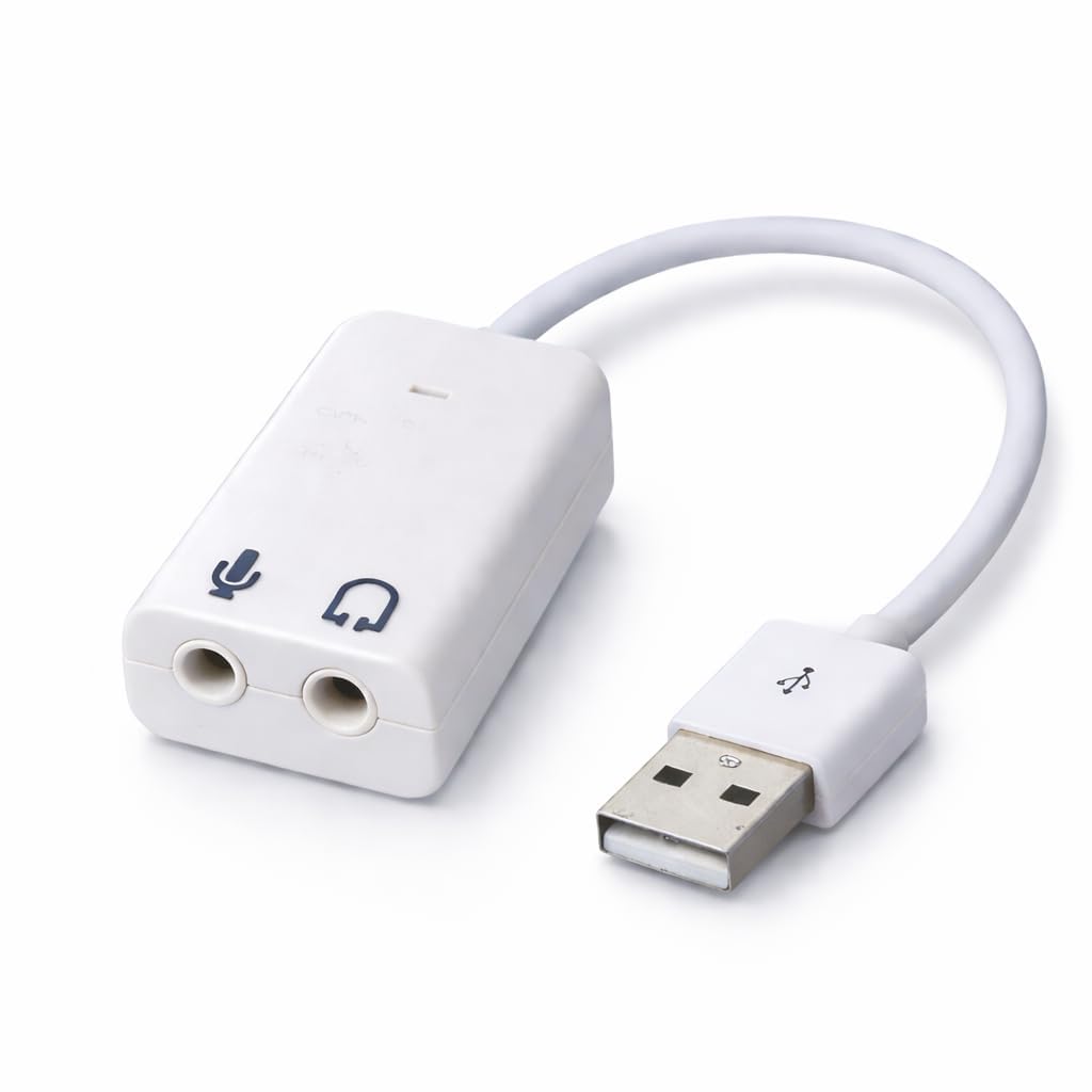 7.1 USB Gaming Sound Card, Channel External Audio Adapter Stereo Sound Card Converter 3.5mm AUX Microphone Jack for Gaming Headset Earphone PS4 Laptop Desktop Windows Mac OS Linux, Plug Play-image-6