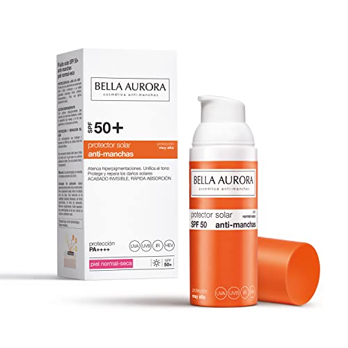 Bella Aurora Protector Solar SPF 50+ Facial Anti-Manchas Piel