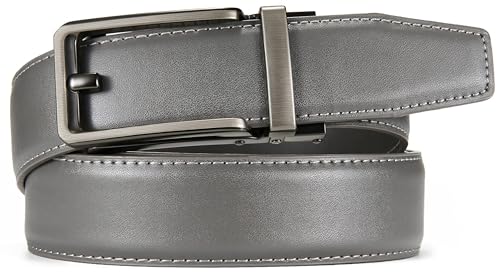 Image of CHAOREN Click Belts for Men - Mens Ratchet Belt 1 3 /8 inch for Dress Pants - Perfect Companion to Men's Oxfords