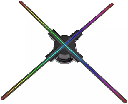 85cm 3D Hologram Fan LED Display, 33.5 Inch Holographic Advertising Display, 16001024 Resolution, 2500 cd/m2, Fan Only for Store Event