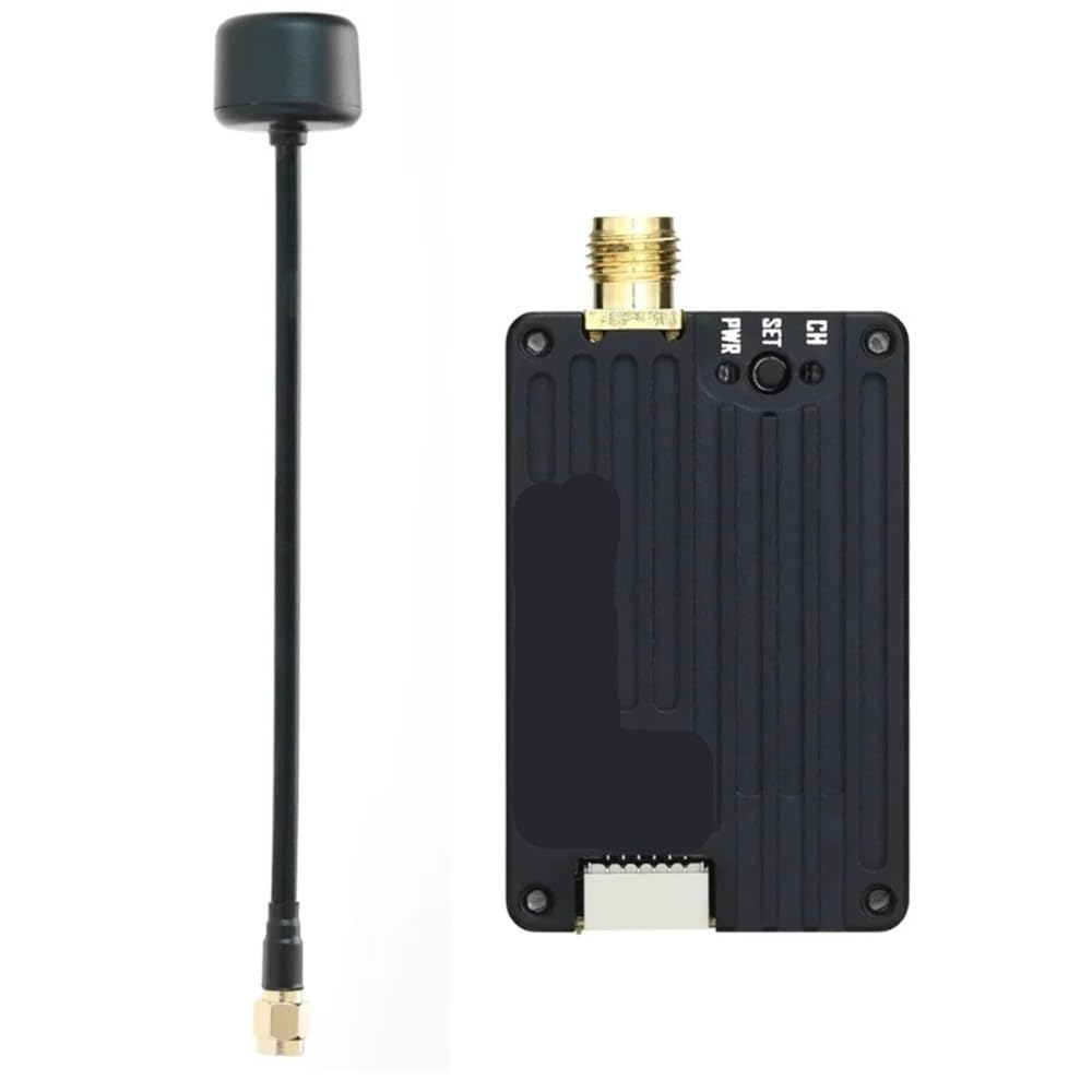 1 trasmettitore video X Compatibile Con droni FPV 3.3G 2W(Mushroom Antenna)