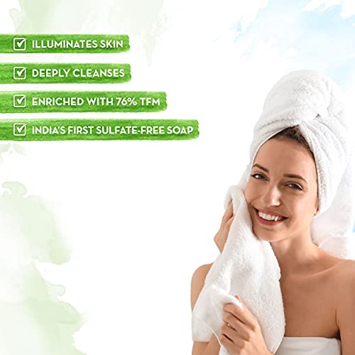 Mamaearth Vitamin C Nourishing Bathing Soap With Vitamin C and Honey for Skin Illumination 5x75g - Image 4