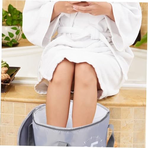 Tina Plegable para Spa de Pies para Camping y Viaje miniatura 4