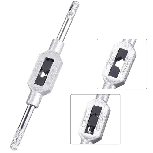 TA-VIGOR Adjustable Tap Wrench Handle, for Metric M1-M8 W1/16-1/4 Taps - Image 3