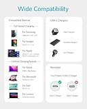 Anker USB C to USB C Cable, Type-C 60W Fast Charging Cable (6FT, 5Pack) for iPhone 17/16/15, iPad Pro, Samsung Galaxy, and More (Black) - Image 5