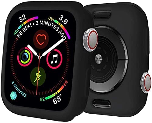 Placehap TPU Bumper Case Compatible with Apple Watch Series 3,2,1 / 38MM Ultra Think Case Cover - Matte Black (B09V8G7272) Amazon Price History, Amazon Price Tracker