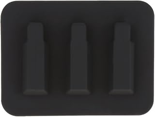 Guitar Mute Silencer, Silicone Guitar Mute Silence Pad Black for Guitar Acoustic Instruments Accessories