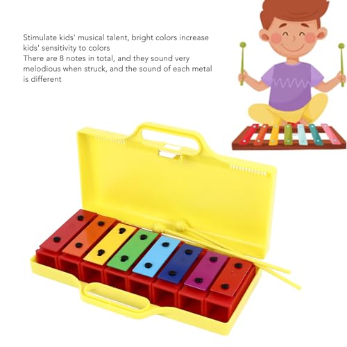 Xylophone 8 notes instrument d'éveil musical pour l'enfance