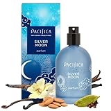 Pacifica Silver Moon Vanilla Almond Spice Perfume – Warm Gourmand Clean Fragrance for Women, 2 fl oz (Vegan & Cruelty-Free)