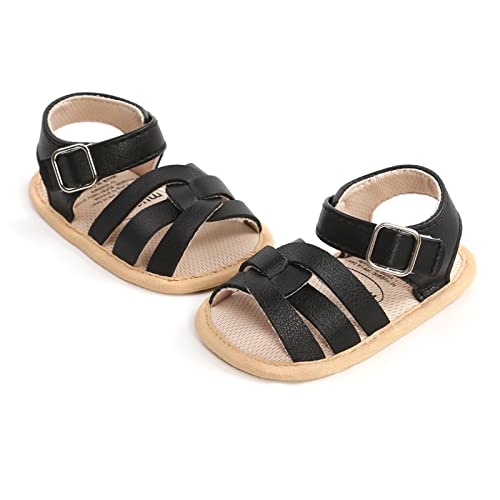 Image of RVROVIC Baby Boys Girls Sandals Premium Soft Anti-Slip Rubber Sole Infant Summer Outdoor Shoes Toddler First Walkers
