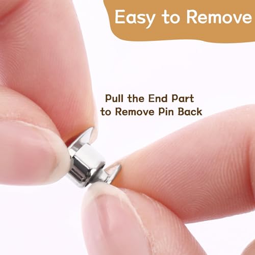 Fermoirs à épingle en métal pour réparer les attaches perdues de broche et pins - 7