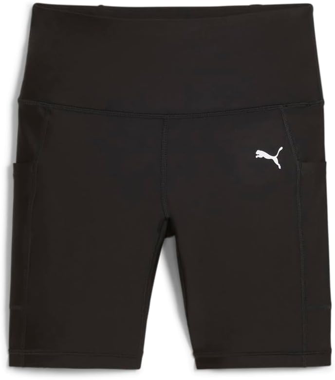 PUMA Womens Run Ultraform 6 Inch Bike Shorts Running Casual Bottoms - Black - Size XL
