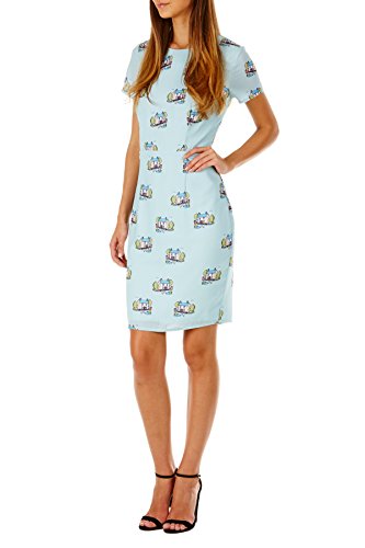 Robe fourreau Isla vintage verte idéale pour vos soirées chic - 3