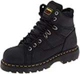Dr. Martens - Men's Ironbridge Heavy Industry Boots, Extra Wide, with Internal Met Guard, Black, 10 XW US