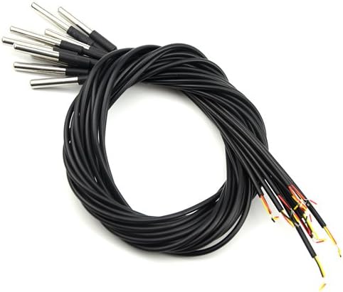 Amazon.com: XINGYHENG 10Pcs Temperature Sensors Digital Temp Probe ...