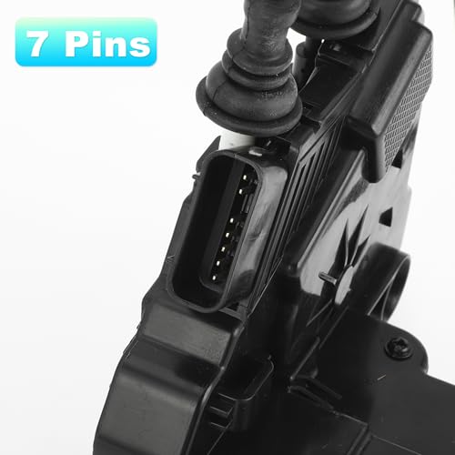 Image of X AUTOHAUX Replacement Front Left Driver Side Power Door Lock Actuator Motor with Cable for Kia Sorento 2016-2020 Door Latch Actuator Assembly Replace No.81310C5010 Black