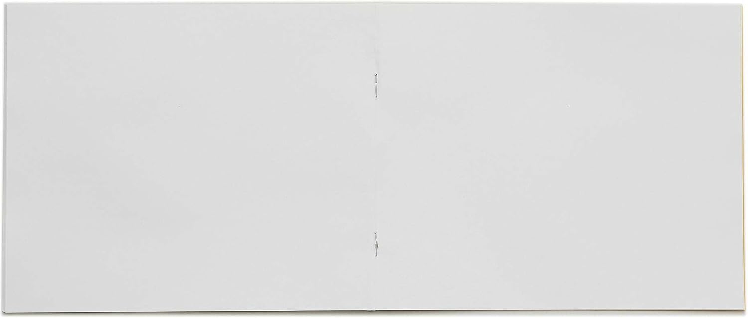 Exercise Book 165 x 200mm 40 Blank Pages with Yellow Manilla Cover (Pack of 10)