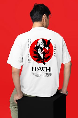 Generic Mumbai Fashion’s Itachi Oversized White T-Shirt - Image 4
