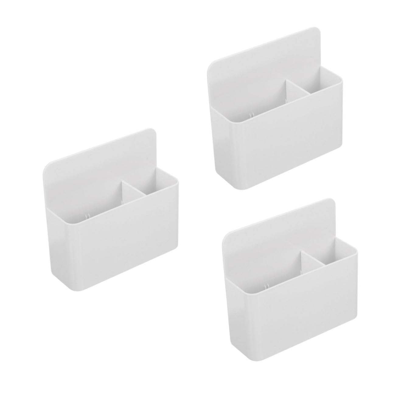 HOMSFOU 3 Pezzi Portapenne Magnetico per Scrivania Organizer Multifunzionale per Lavagna e Ufficio per e Cancelleria per Casa e Scuola Design Elegante e Resistente con Magneti Potenti