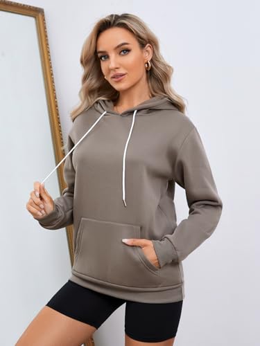 Women's Letter Print Hoodies Oversized Sweatshirt Long Sleeve Tops Pullover Pocketed Streetwear Women Outfits - Image 4