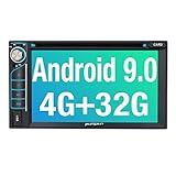 2 din navi dab+ Digital Media-Receiver Mit DVD Spieler: GPS Navigation, Bluetooth Freisprecheinrichtung und Musikwiedergabe, DAB+ Radio, Besser WLAN, 4G, FM RDS Radioempfang, USB Stick und MicroSD Speicherkarte (bis 64 GB), OBD2, Lenkradfernbedienung, Rückfahrkamera mit Cinch-Anschluss