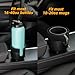 TYKOR Car Cup Holder Expander, Cup Holder Extender for Car with Adjustable Base, Fits Yeti 24/36/46oz, Hydroflask 32/40oz, Large Bottles in 3