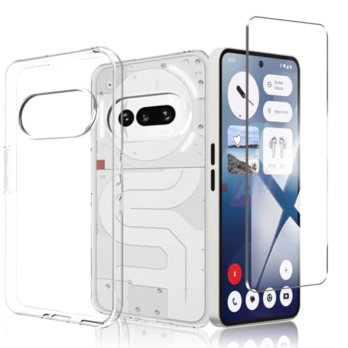 Nothing Phone(3a) フィルムケース付き 楽天市場】【保護フィルム付き】Nothing PHONE 3A ケース 透明