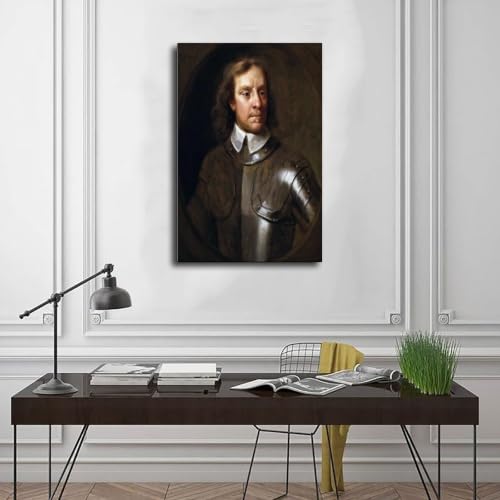 Impression sur toile Oliver Cromwell pour mur de petit bureau - 3