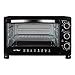 WOLTU Horno Eléctrico de Sobremesa 1500W 25 Litros Horno de Conveccción, 47x36x29 cm Temperatura Hasta 250ºc Horno Tostador Mini Multifunción Negro BF11sz