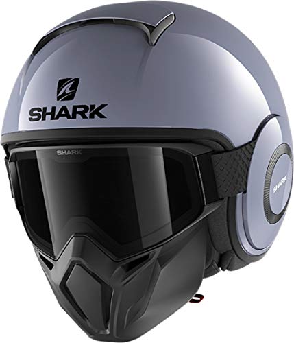 Shark, Casque jet moto Street Drak, Gris Nardo, S