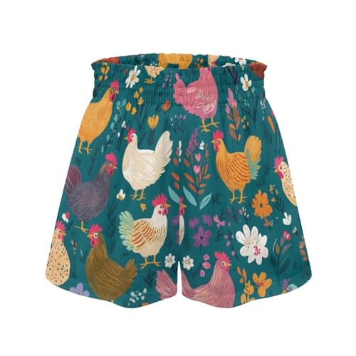 Xhuibop Girls Athletic Shorts 2 in 1 Basketball Shorts Butterfly Shorts Girls 1-16 Years Old Comfortable Biker Shorts4