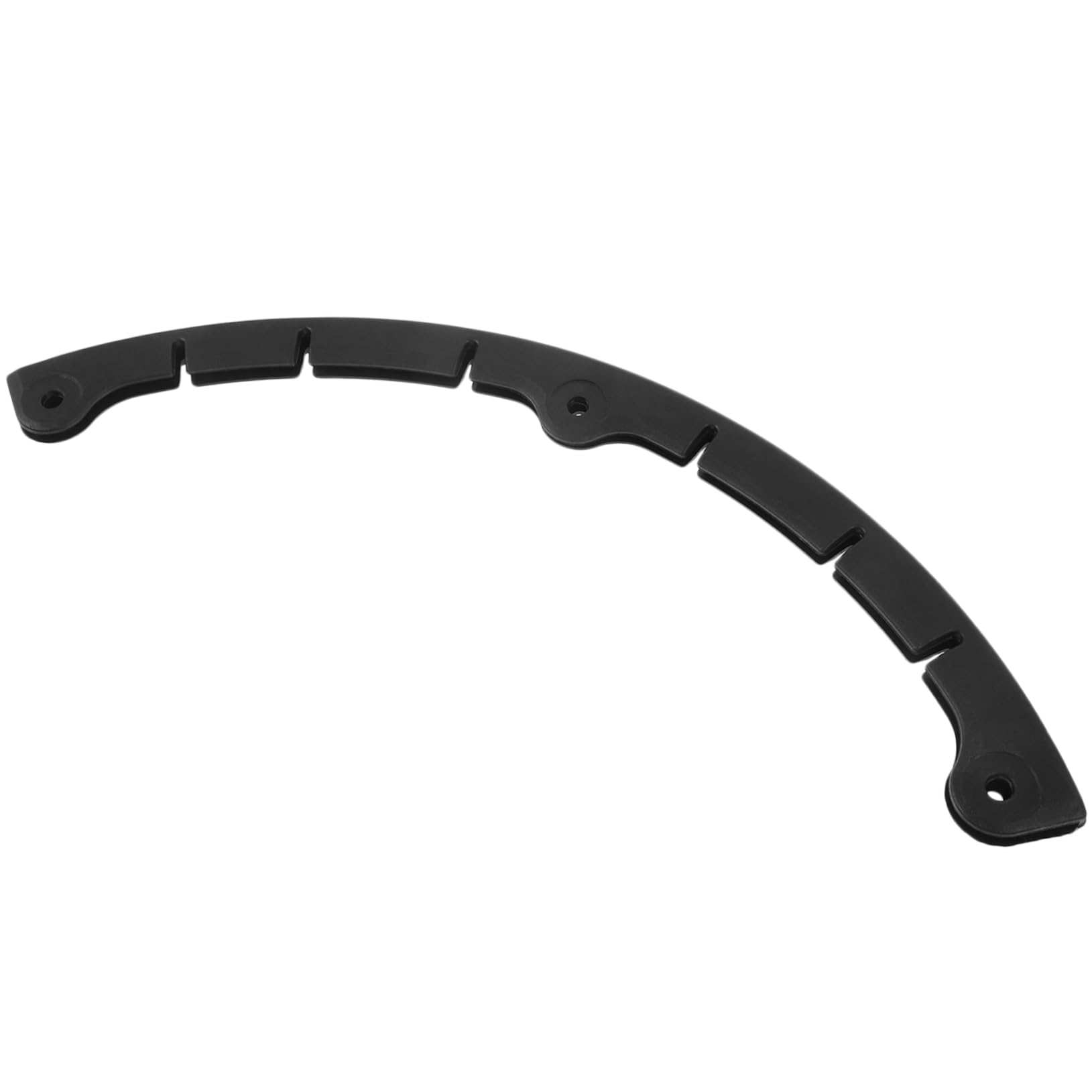 GANAZONO Tiras De Parachoques De Esquí Borde Soportes De Patineta Estante Parachoques De Cubierta para Monopatín Patinar Parachoques De Patineta Anticolisión Accesorio De Skate Pbt Black