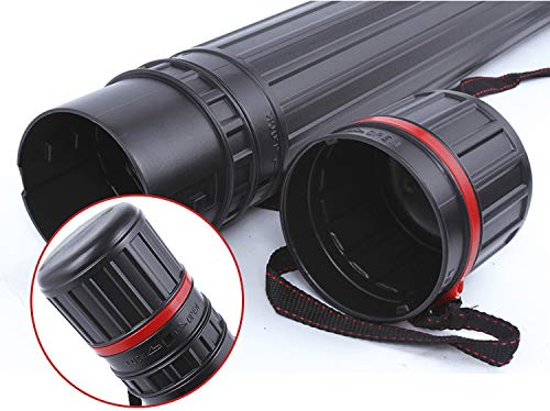 Lupro Lpat-004 Expanddable Art Carrying Tube With Strap (Black, D10Cmxl65-110Cm) #TOP4