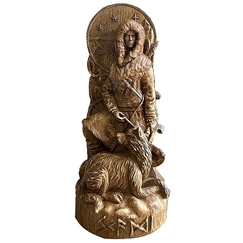 Estatua Skadi Diosa Nórdica Decoración Hogar