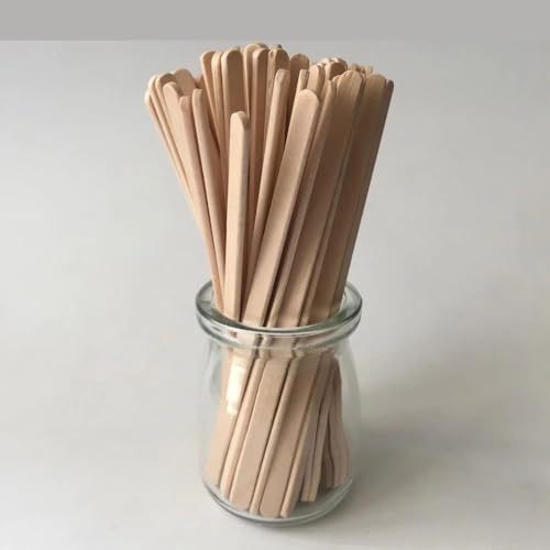 Kalbi Ticaret Ahşap Karıştırıcı 2000 Adet Çay Kahve Karıştırma Çubuğu Tahta Karıştırıcı Tahta Kaşık