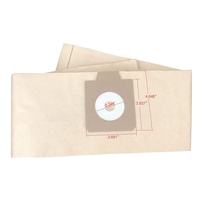 CF Clean Fairy 10pack Vacuum Cleaner Bag Replacement for Nilfisk Advance Euroclean Kent GD930 UZ930 UZ935 DP9000 Electrolux UZ920, nilfisk UZ930S, Z970, Z990 Paper Bags