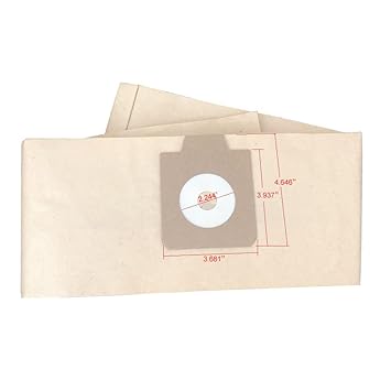 CF Clean Fairy 10pack Vacuum Cleaner Bag Replacement for Nilfisk Advance Euroclean Kent GD930 UZ930 UZ935 DP9000 Electrolux UZ920, nilfisk UZ930S, Z970, Z990 Paper Bags