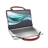 Laptop Case Cover Sleeve for HP Stream 14 14-dsXXXX 14-DS0003DX 14-DS0160NR 14-DS0070NR/Stream 14 14-cbXXX 14-cb130nr with Portable Bag with Bag Handle,Red