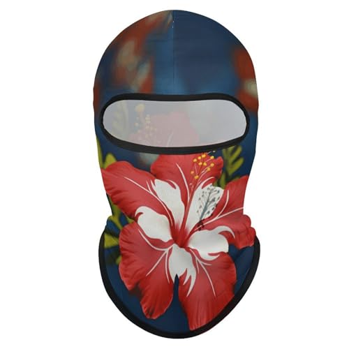 Balaclava Mask for Men Balaclava Ski Mask Hawaii Flower Winter Face Mask Face Cover for Cycling miniatura 1