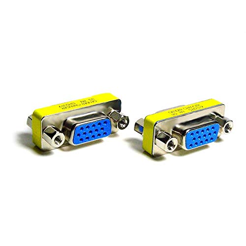FEDUS VGA Jointer Couple Joiner Extender 15 Pin Female to Female Coupler Cable Extender Female Both Side Female to Female Gender Changer - Image 2