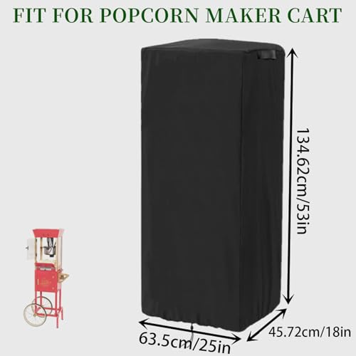 Housse pour machine à pop-corn en toile Oxford 420D premium - 4