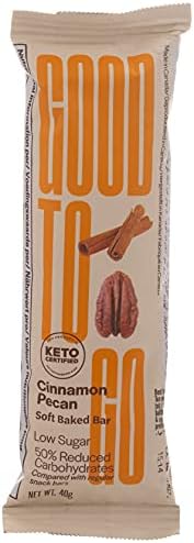 Good To Go Soft Backed Cinnamon Pecan Keto Bar, 40 gm