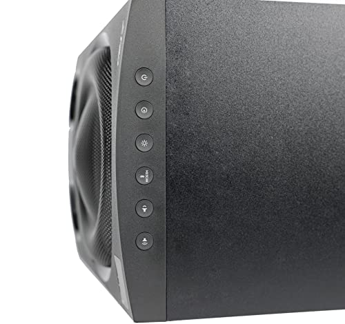 Image of F&D F7700X 4.1 Channel Bluetooth Home Audio Multimedia Speaker & Home Theatre, 80 Watt with Subwoofer Satellite Speaker, Multicolor LED Display, Remote, Digital FM & USB