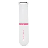 Clio PALMPERFECT Electric Bikini Trimmer - Travel-Friendly Hair Shaver for Smooth&comma; Dual Blade for Close Shave&comma; Use Wet or Dry - Battery-Powered &plus; Trimming Guide Included